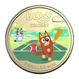 2027 Australia Bluey Cricket $1 Colour Aluminium-Bronze Uncirculated Coin
