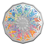 Pack of 5 - 2026 50c Australia Christmas Decoration Colour Cupro-Nickel Uncirculated Coin