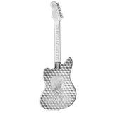 2024 Fender Jazzmaster 1oz Silver Reverse Proof Guitar Shaped Coin