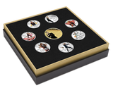 2024 James Bond 007 Roger Moore 8 Coin Silver Proof Collection