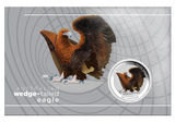 2025 Australian Wedge-Tailed Eagle 1oz Silver Coloured Coin In Card