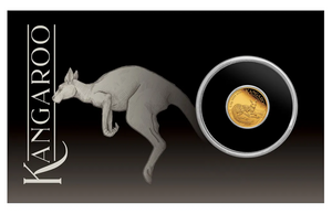 2025 Mini Roo 0.5g Gold Proof Coin In Card