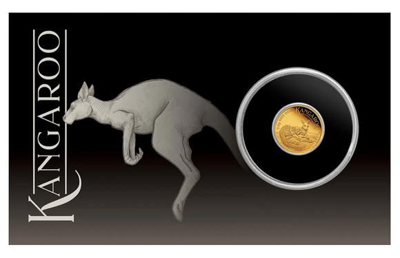2025 Mini Roo 0.5g Gold Proof Coin In Card