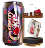 2025 40th Anniversary Cherry Coke Colourised Can Shaped 1oz Silver Coin | PAMP Suisse