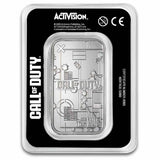 Call of Duty Gingerbread Ghost 1 oz Pure Silver Colorized Bar – PAMP Suisse