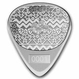 2025 Fender Holiday 351 Heavy Guitar Pick 10g Sterling Silver