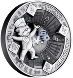 2025 Samoa 10 oz Silver Monopoly Multi Layer Coin (w/ Box & COA)