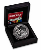 2025 Samoa 10 oz Silver Monopoly Multi Layer Coin (w/ Box & COA)