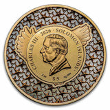 2026 2oz Silver Gilded Filigree American Eagle Coin
