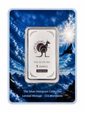 2026 Wings of Wonder Wedge-tailed Eagle 1oz Silver Hologram Minted Bar