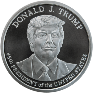 President Donald J. Trump 5oz Silver Round