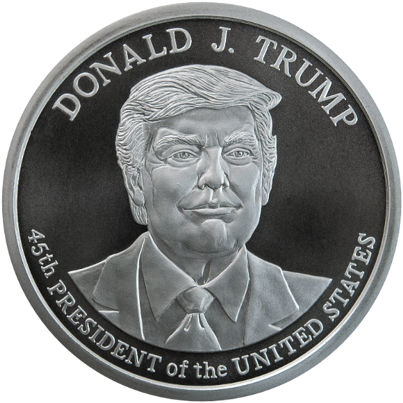 President Donald J. Trump 5oz Silver Round
