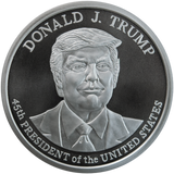 President Donald J. Trump 5oz Silver Round