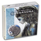 2018 Niue Dark Beauties Cassandra 50 Gram Silver Coin