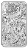 2024 Rectangular Silver 1oz Dragon Coin