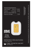 Stranger Things 2026 1g Gold Minted Bar