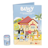 2024 $1 Coloured Bluey Coin Tube and Folder - Coin Tube Opened