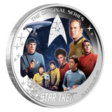 Star Trek: The Original Series – U.S.S. Enterprise NCC-1701 Crew 2016 2oz Silver Proof Coin