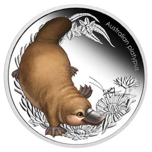 2013 Bush Babies II Platypus 1/2oz Silver Proof Coin