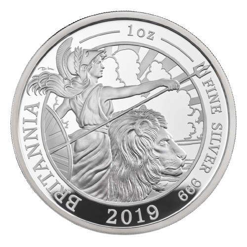 The Britannia 2019 UK One Ounce Silver Proof Coin