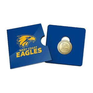 2023 AFL $1 West Coast Eagles Coin - UNC