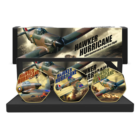 Hawker Hurricane 90th Anniversary 2026 Limited Edition Gold Plated Box ...