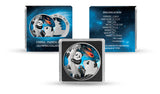 2021 China Panda Glowing Galaxy 30g Silver Coin