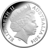 2014 $1 A Voyage To Terra Australis Silver Proof Coin
