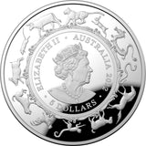 2022 $5 Year of The Tiger 1oz Silver Domed Proof Coin