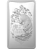 2022 $1 Year of The Tiger 1/2oz Silver Uncirculated Ingot