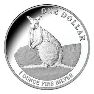 2012 $1 Kangaroo Series Silver Proof Coin
