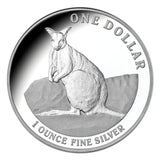 2012 $1 Kangaroo Series Silver Proof Coin