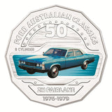 2017 50c Ford Classic - 1976 ZH Fairlane Marquis UNC Coin in Card