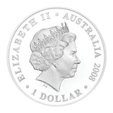 2008 $1 The First Fleet Captain Arthur Phillip 1oz Silver Proof Coin