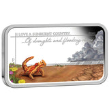 2015 Sunburnt Country - Drought 1oz Silver Proof Coin