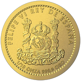 2022 Spain Lynx Reverse Proof 1/10oz Gold Coin