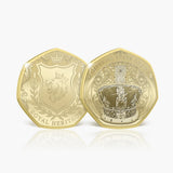 Royal Heritage Imperial State Crown Gold Plated BU Commemorative