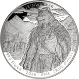 2026 Oglala Lakota Sioux $1 Skinwalker 1oz Silver Coin