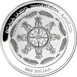 2026 Oglala Lakota Sioux $1 Skinwalker 1oz Silver Coin