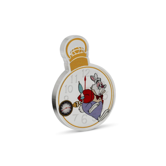 2025 Alice in Wonderland - The White Rabbit 2oz Silver Coin