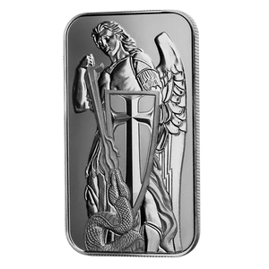 Archangel Michael - Scottsdale 1oz Silver Bar