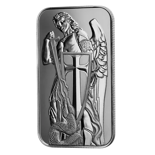 Archangel Michael - Scottsdale 1oz Silver Bar