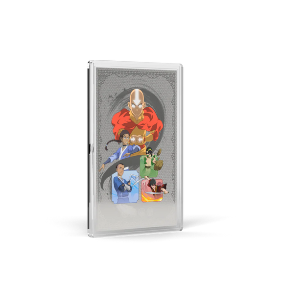 2025 Avatar The Last Airbender - Team Avatar 5g Silver Foil