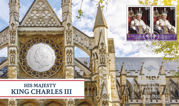 2025 King Charles III 50c PNC Hobart ANDA Money Expo