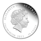 2011 Bush Babies Dingo 1/2oz Silver Proof