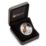 2011 Bush Babies Kangaroo 1/2oz Silver Coloured Proof 50c Coin