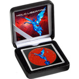 2024 Blue Electric Holo Libertad 1oz Fine Silver Red Dust Coin