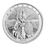 2025 Britannia UK Fractional Silver Reverse Frosted Set