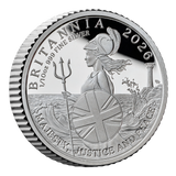 2026 Britannia UK Premium Six-Coin Silver Proof Set (1oz, 1/2oz, 1/4oz, 1/10oz, 1/20oz, 1/40oz)