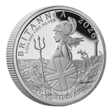 2026 Britannia UK Premium Six-Coin Silver Proof Set (1oz, 1/2oz, 1/4oz, 1/10oz, 1/20oz, 1/40oz)